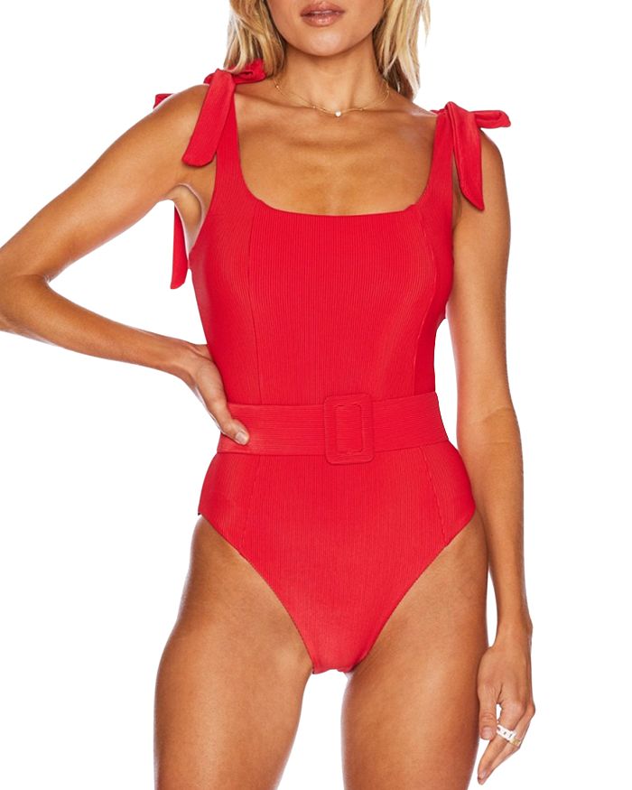 Sydney Belted One Piece Swimsuit