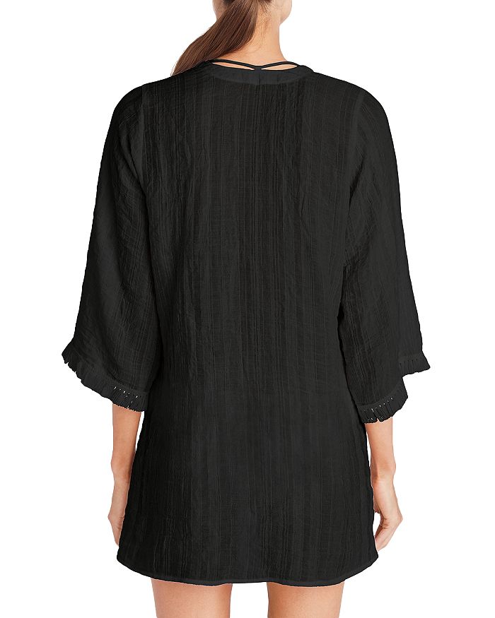 Natalie Front Tie Tunic Swim Cover-Up