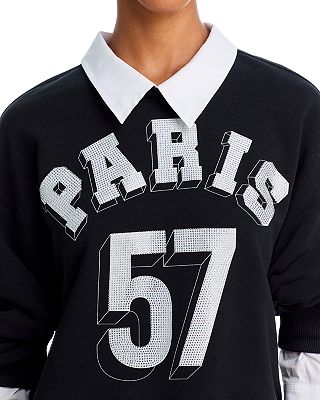 Layered Look Sweatshirt