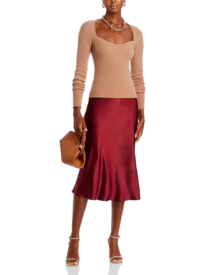 Midi Slip Skirt