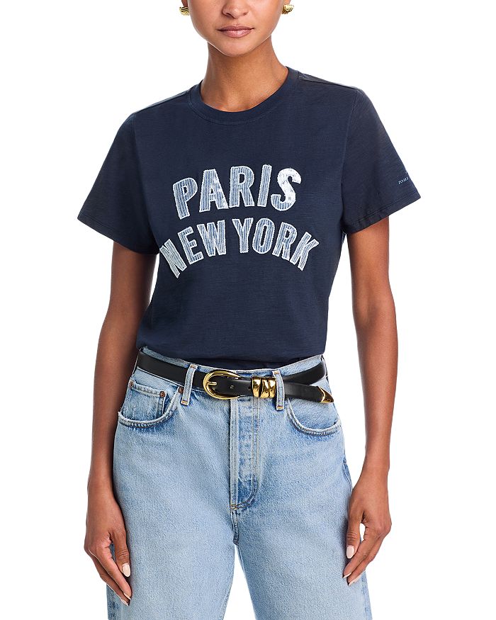 Paris New York Crewneck Tee