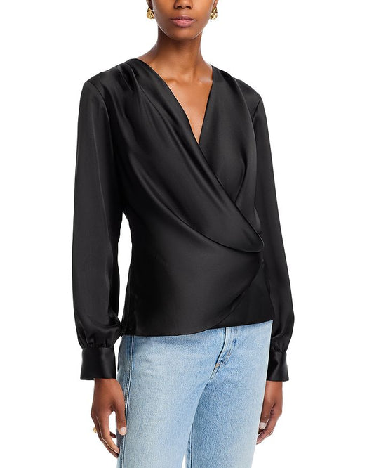 Faux Wrap Top