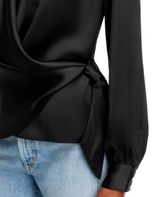 Faux Wrap Top