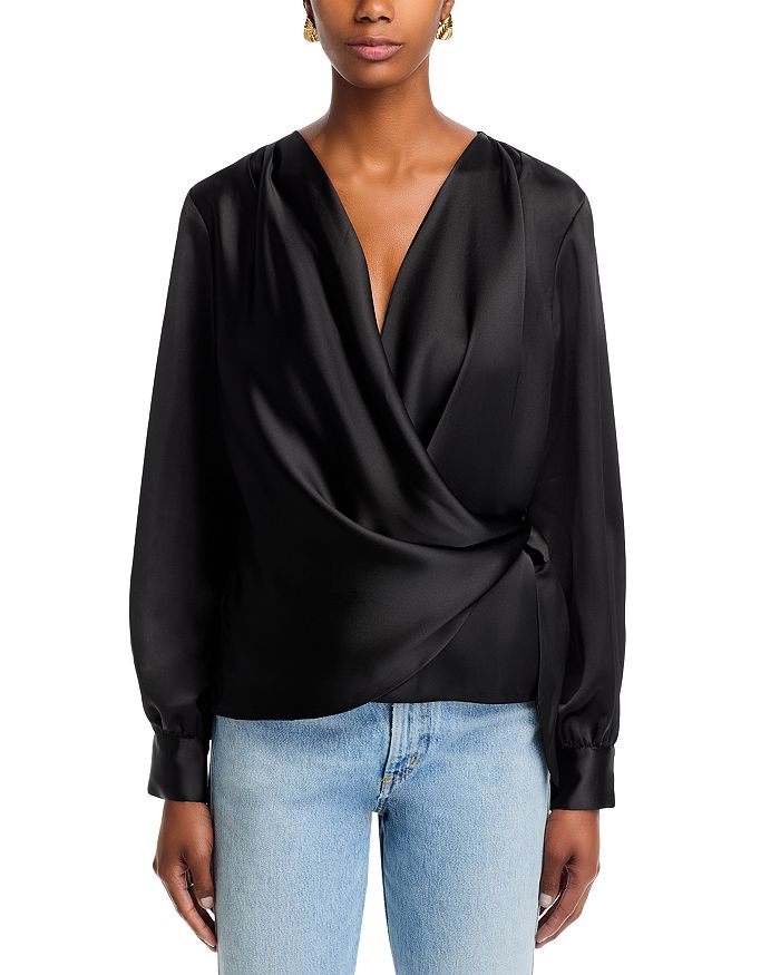 Faux Wrap Top