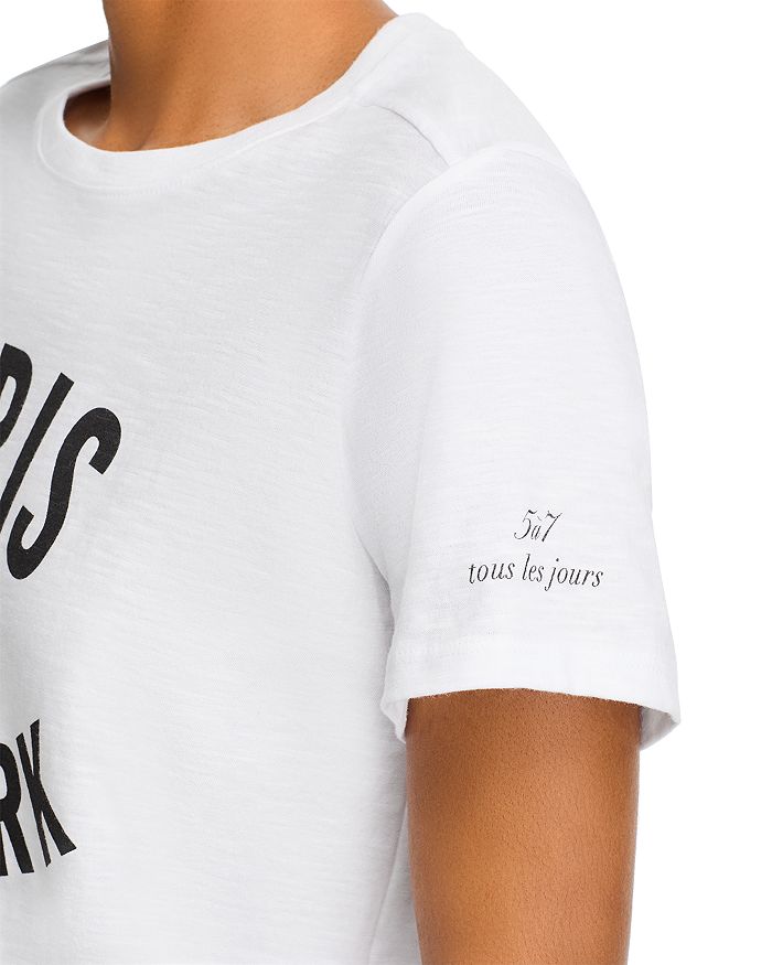 Paris New York Graphic Tee