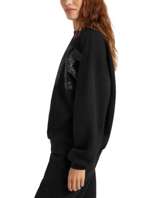 Sequin Love Fleece Sweatshirt