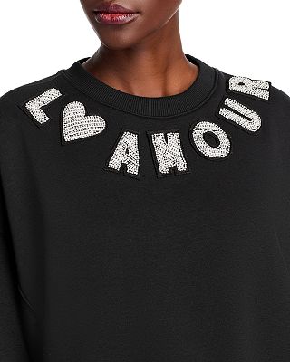 Lamour Patch Brandy Sweater